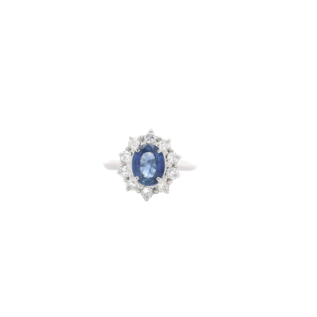 Elegant Sapphire and Diamond Ring (AE2006)