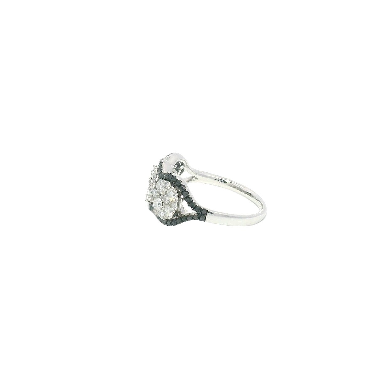 Elegant Diamond Ring with Unique Design (AE4255)