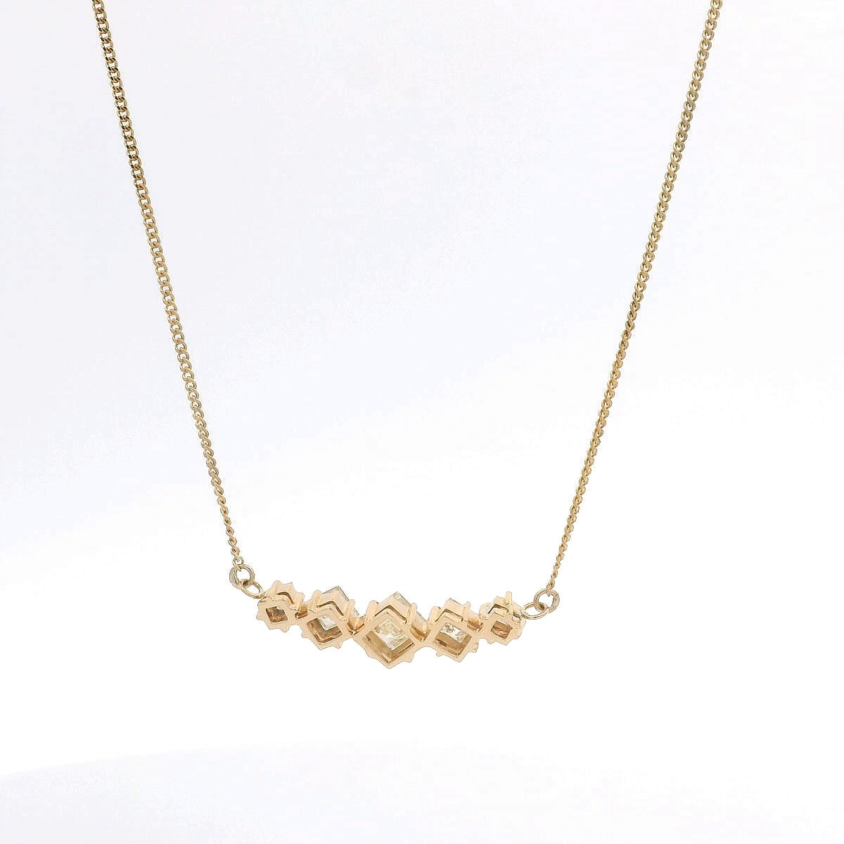 Elegant Gold Pendant Necklace - AE5209