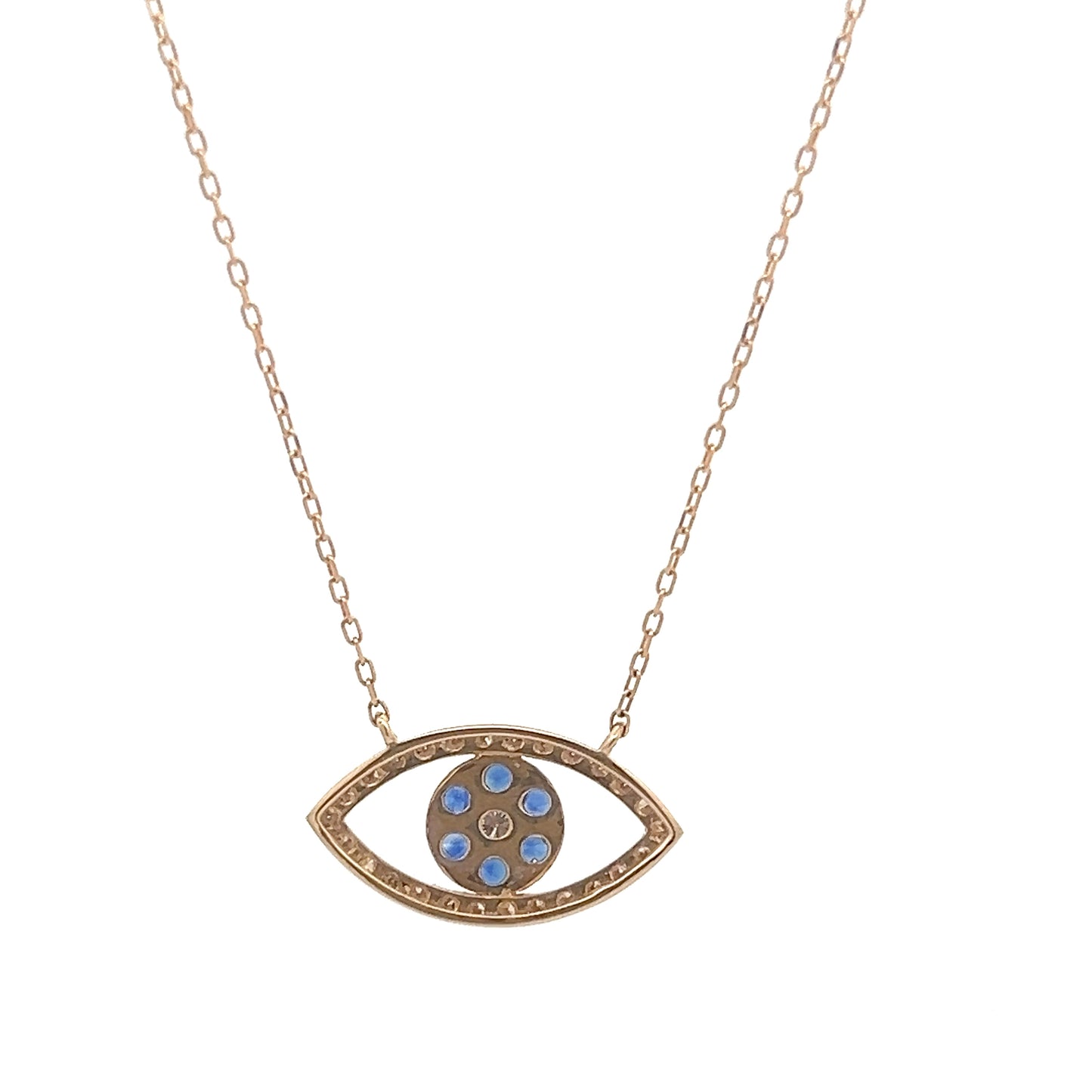 Elegant Eye Pendant Necklace (BG-2)