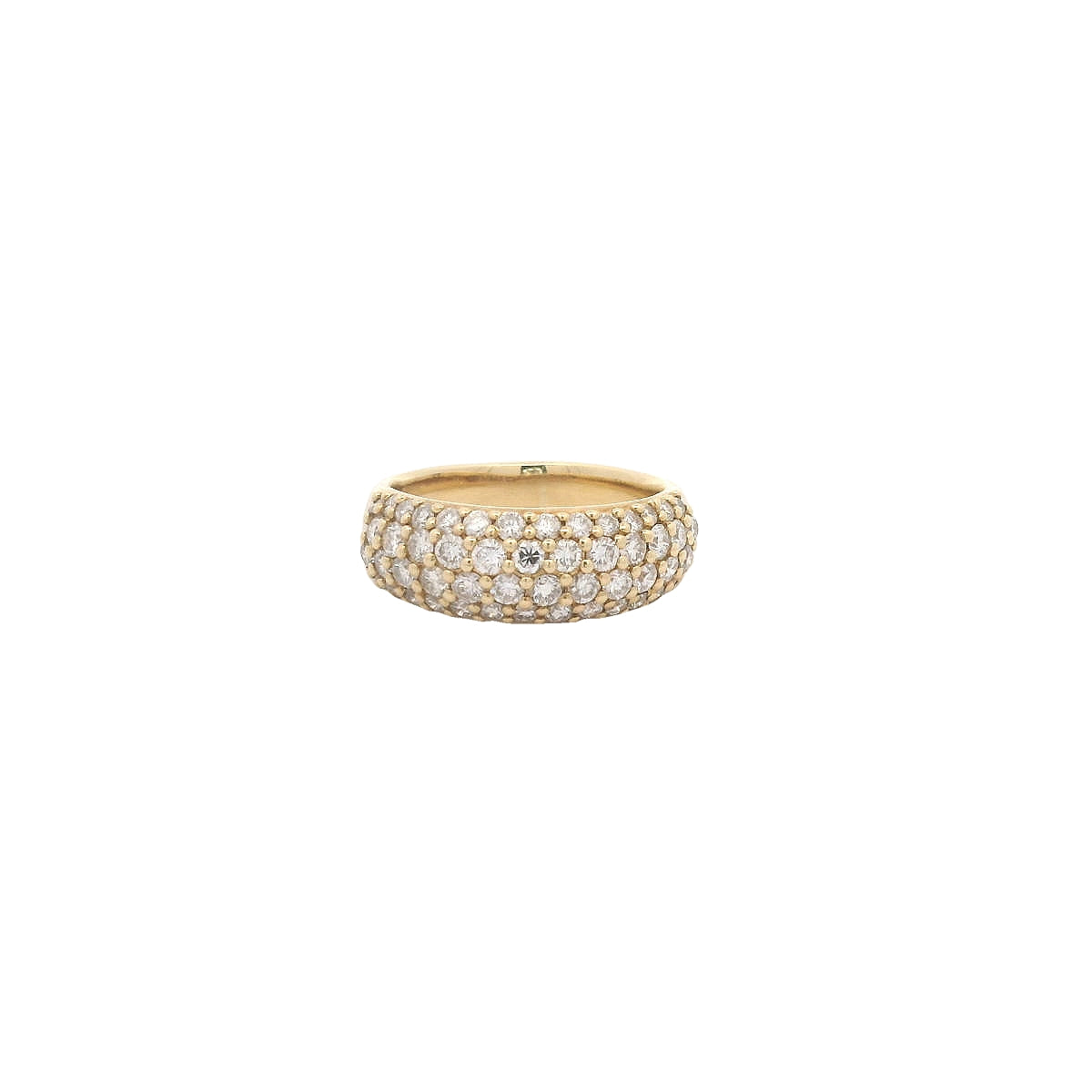 Elegant Gold Diamond Ring (C-306)
