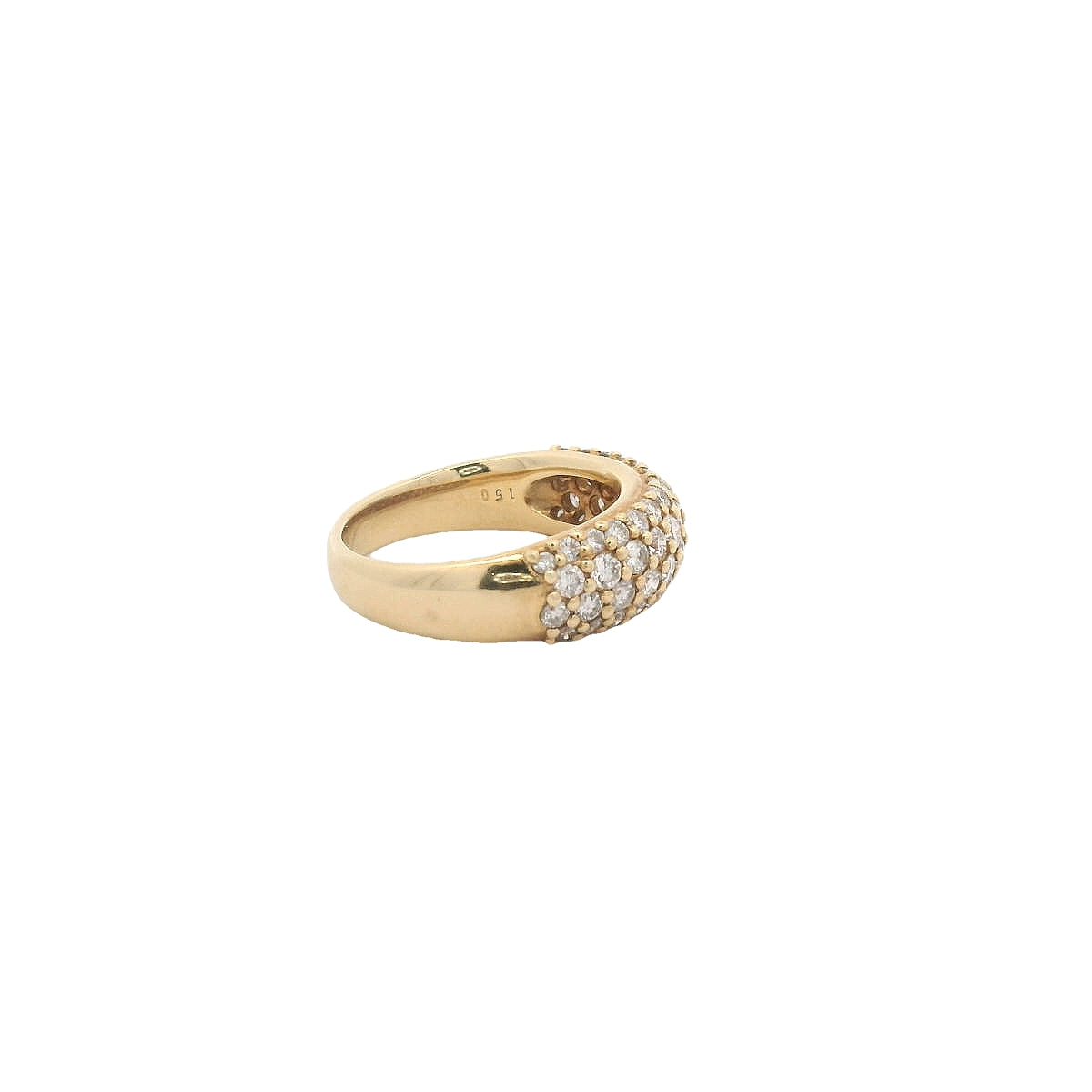 Elegant Gold Diamond Ring (C-306)