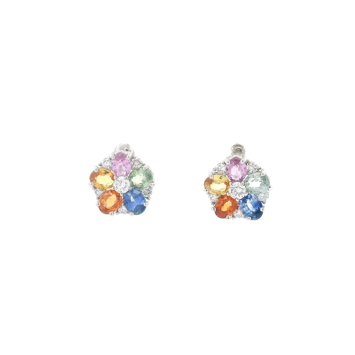 Colorful Floral Earrings (E0368-2)