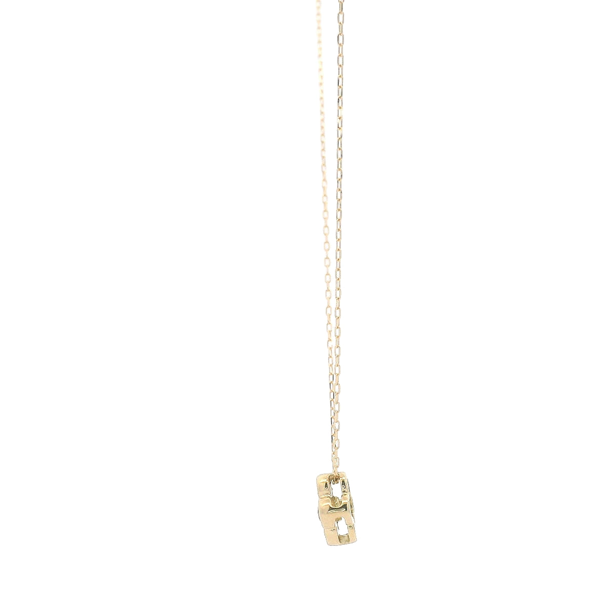 Blooming Radiance: Floral Diamond Pendant in Yellow Gold (P2217CH-12)