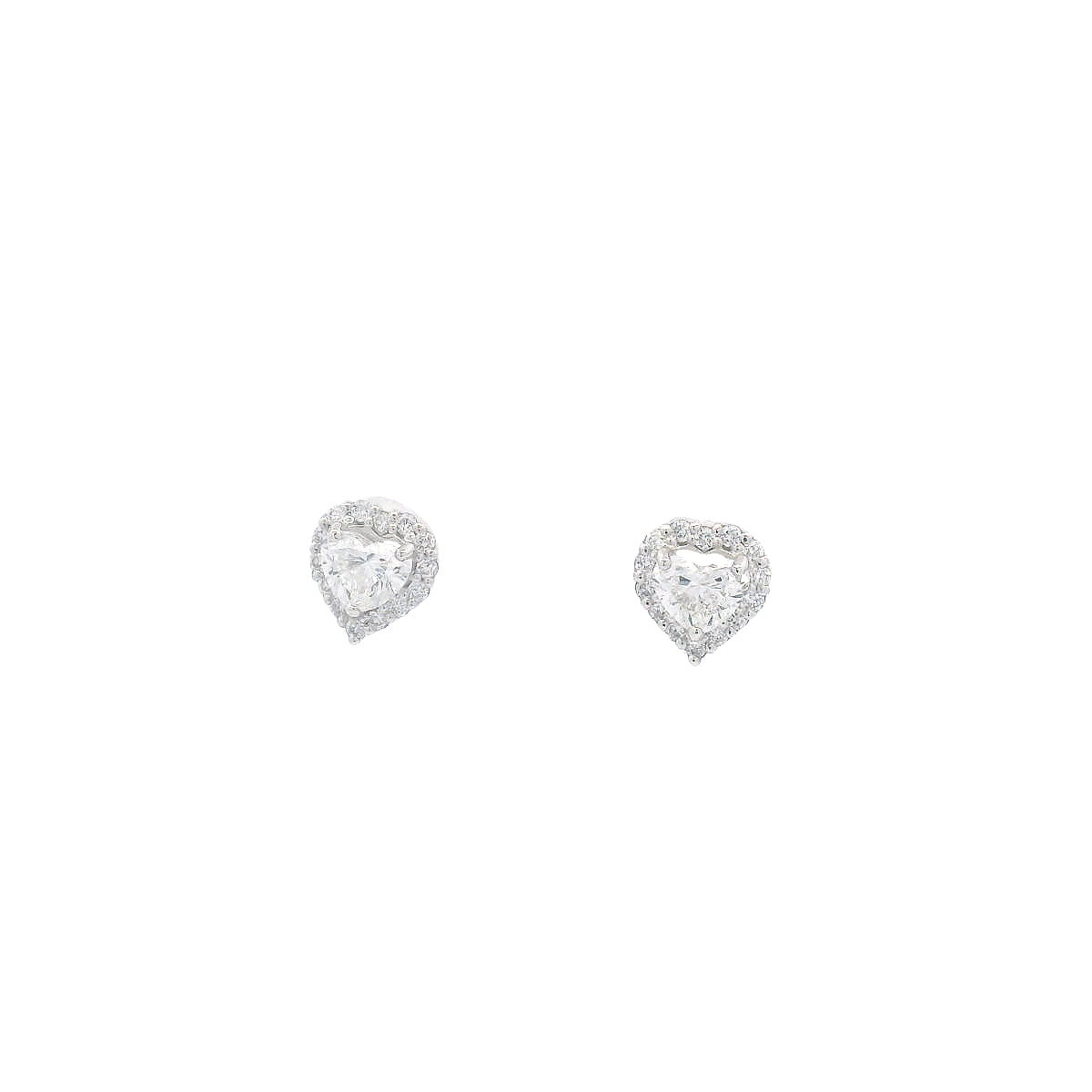 Elegant Heart-Shaped Earrings (SDR5293)